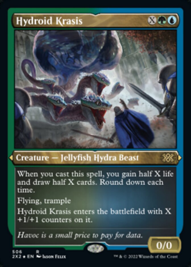 Hydroid Krasis (Foil Etched) [Double Masters 2022] | Lots Moore NSW
