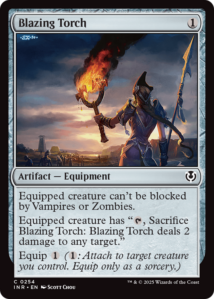 Blazing Torch [Innistrad Remastered] | Lots Moore NSW