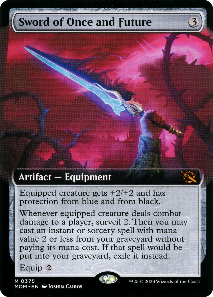 Sword of Once and Future (Extended Art) [March of the Machine] | Lots Moore NSW