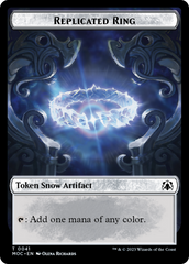 Food // Replicated Ring Double-Sided Token [March of the Machine Commander Tokens] | Lots Moore NSW