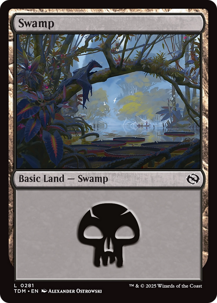 Swamp (0281) [Tarkir: Dragonstorm] | Lots Moore NSW