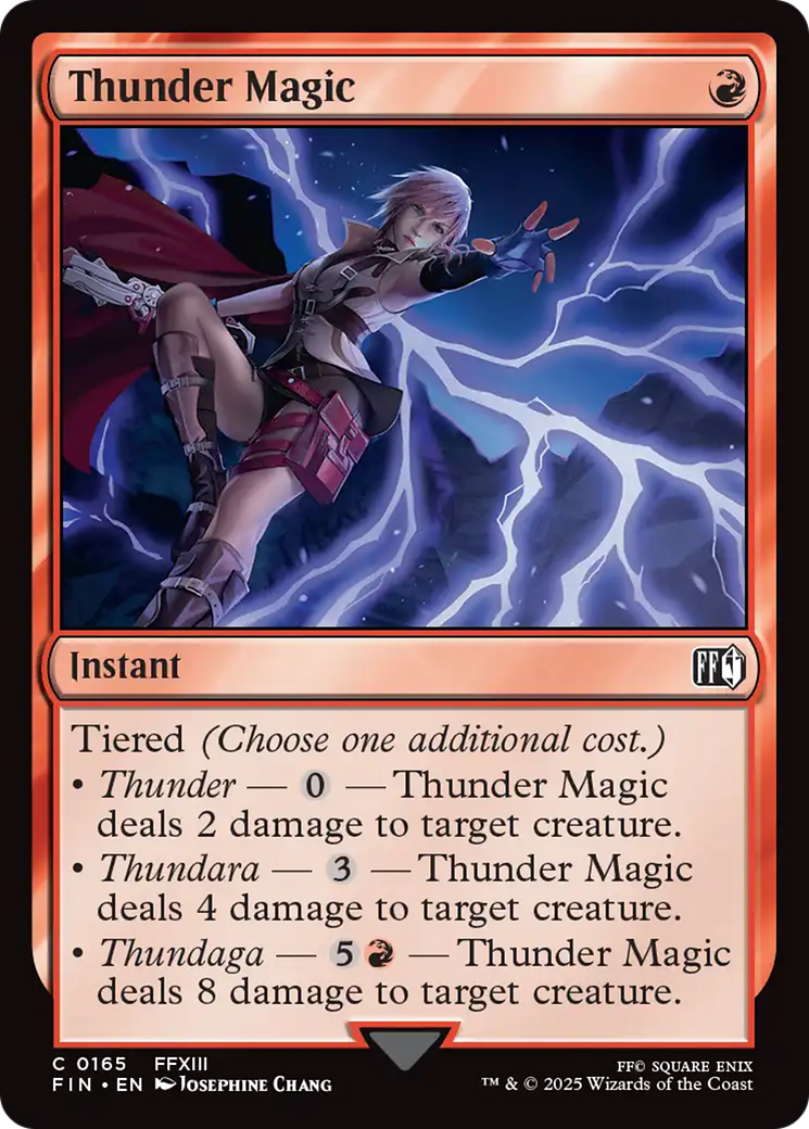 Thunder Magic [FINAL FANTASY] | Lots Moore NSW