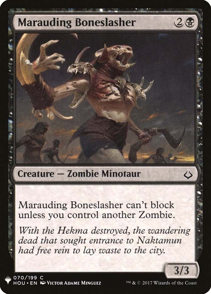 Marauding Boneslasher [Mystery Booster] | Lots Moore NSW
