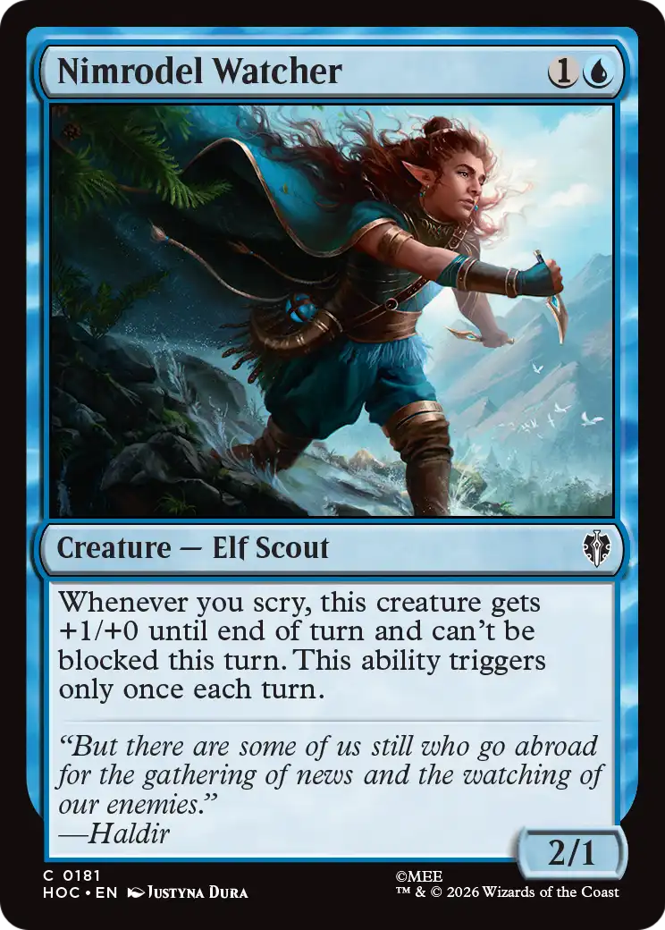 Nimrodel Watcher [The Hobbit: Eternal-Legal] | Lots Moore NSW