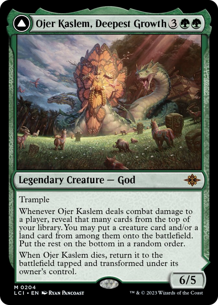 Ojer Kaslem, Deepest Growth // Temple of Cultivation [The Lost Caverns of Ixalan] | Lots Moore NSW
