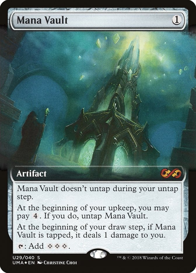 Mana Vault (Topper) [Ultimate Masters Box Topper] | Lots Moore NSW