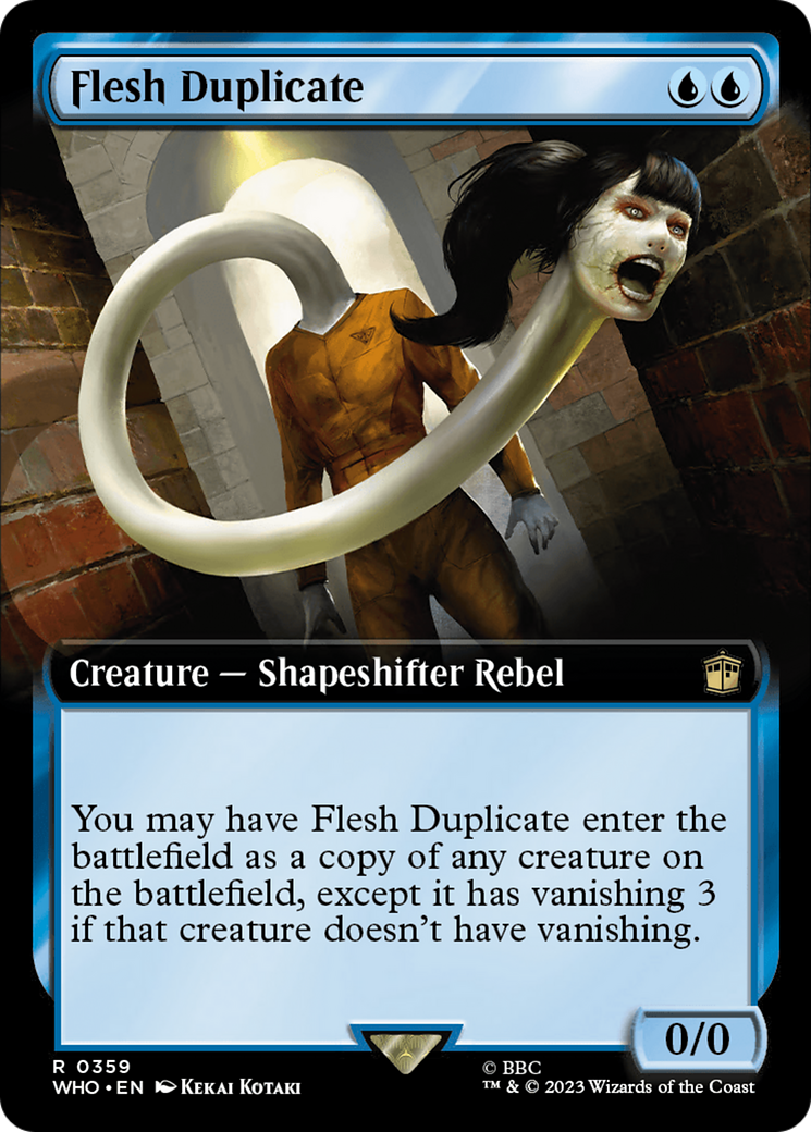 Flesh Duplicate (Extended Art) [Doctor Who] | Lots Moore NSW
