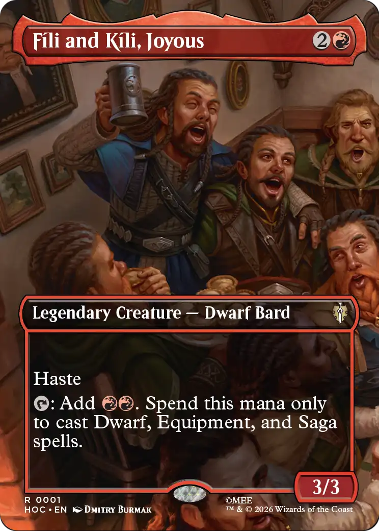 Fili and Kili, Joyous (Borderless) [The Hobbit: Eternal-Legal] | Lots Moore NSW