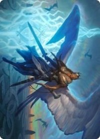 Righteous Valkyrie Art Card [Kaldheim Art Series] | Lots Moore NSW