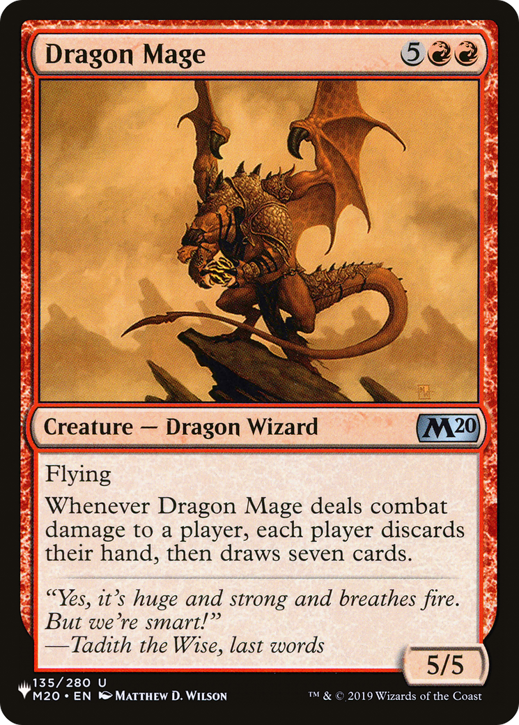 Dragon Mage [The List] | Lots Moore NSW