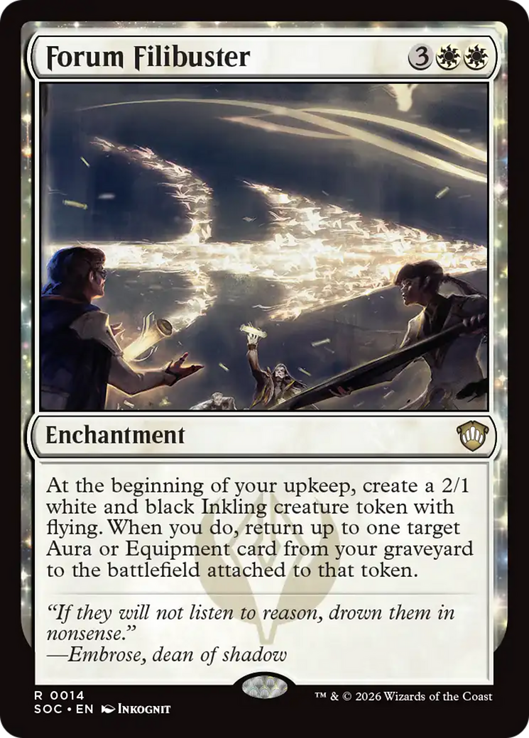 Forum Filibuster [Secrets of Strixhaven Commander] | Lots Moore NSW