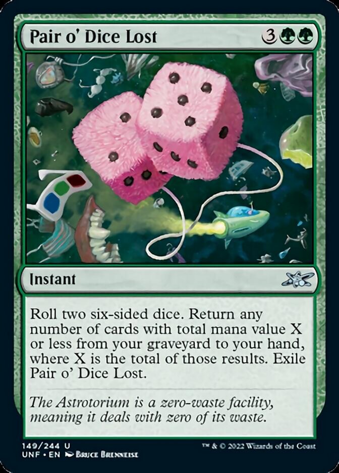 Pair o' Dice Lost [Unfinity] | Lots Moore NSW
