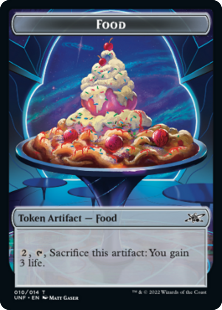 Squirrel // Food (010) Double-Sided Token [Unfinity Tokens] | Lots Moore NSW
