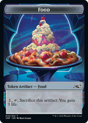 Squirrel // Food (010) Double-Sided Token [Unfinity Tokens] | Lots Moore NSW