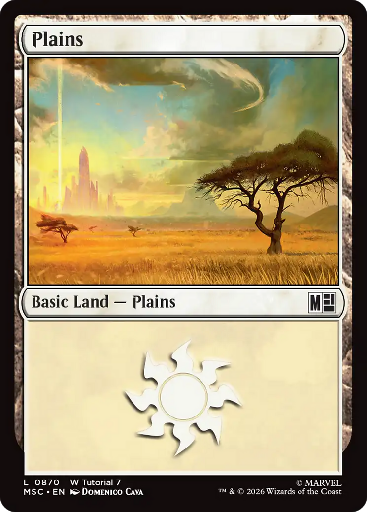 Plains (0870) [Marvel Super Heroes Commander] | Lots Moore NSW