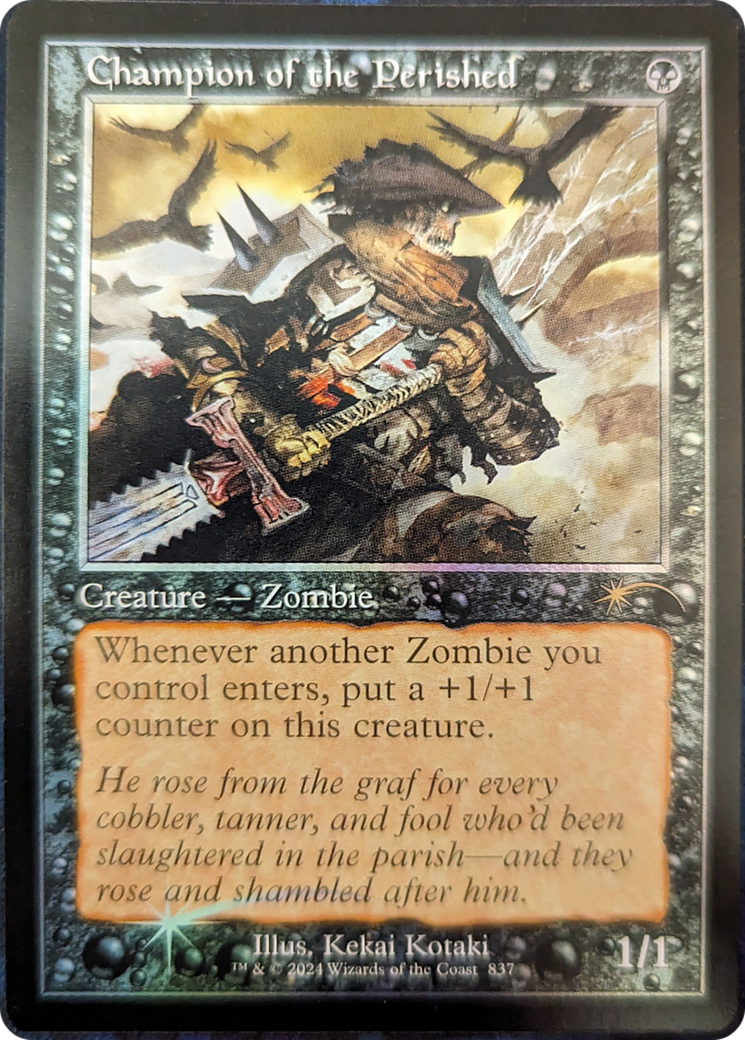 Champion of the Perished (Retro Frame) [Secret Lair Drop Series] | Lots Moore NSW