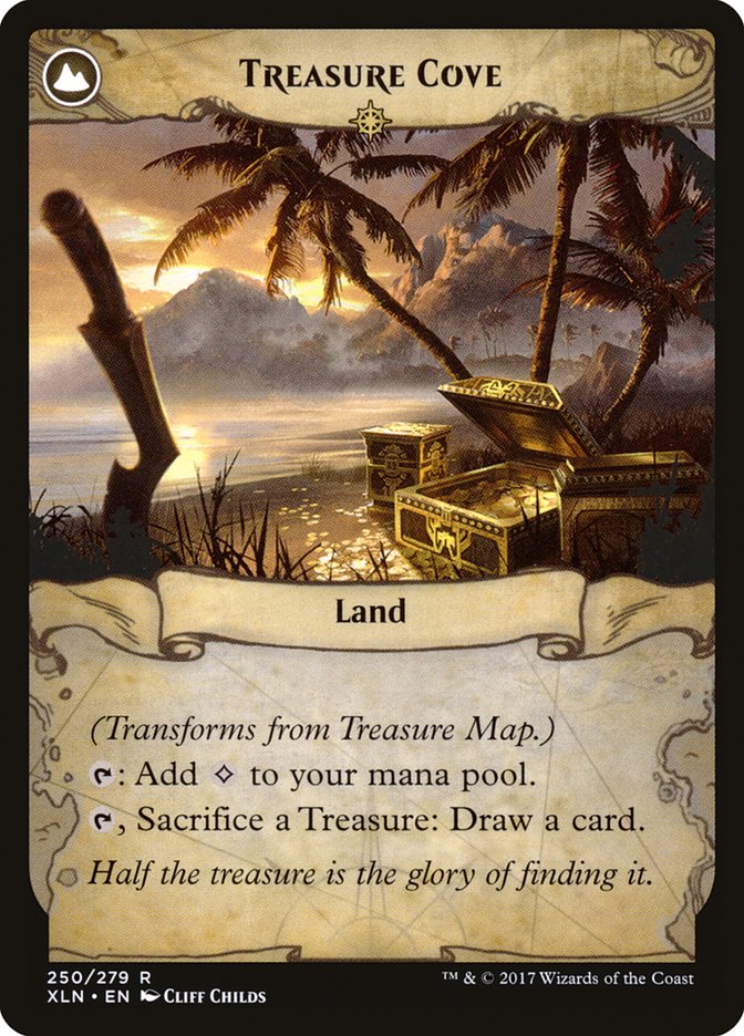 Treasure Map // Treasure Cove [Ixalan] | Lots Moore NSW