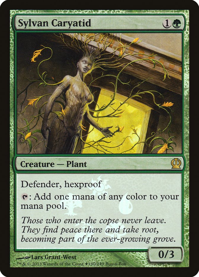 Sylvan Caryatid (Buy-A-Box) [Theros Promos] | Lots Moore NSW