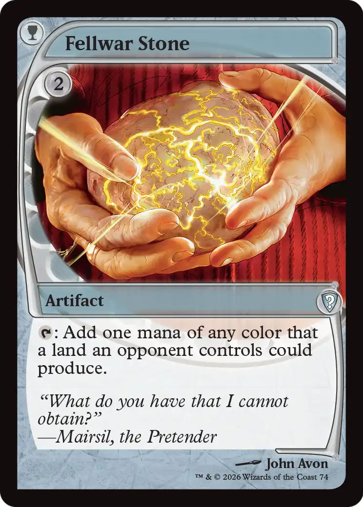 Fellwar Stone (Future Sight) [Mystery Booster: Commander Edition] | Lots Moore NSW