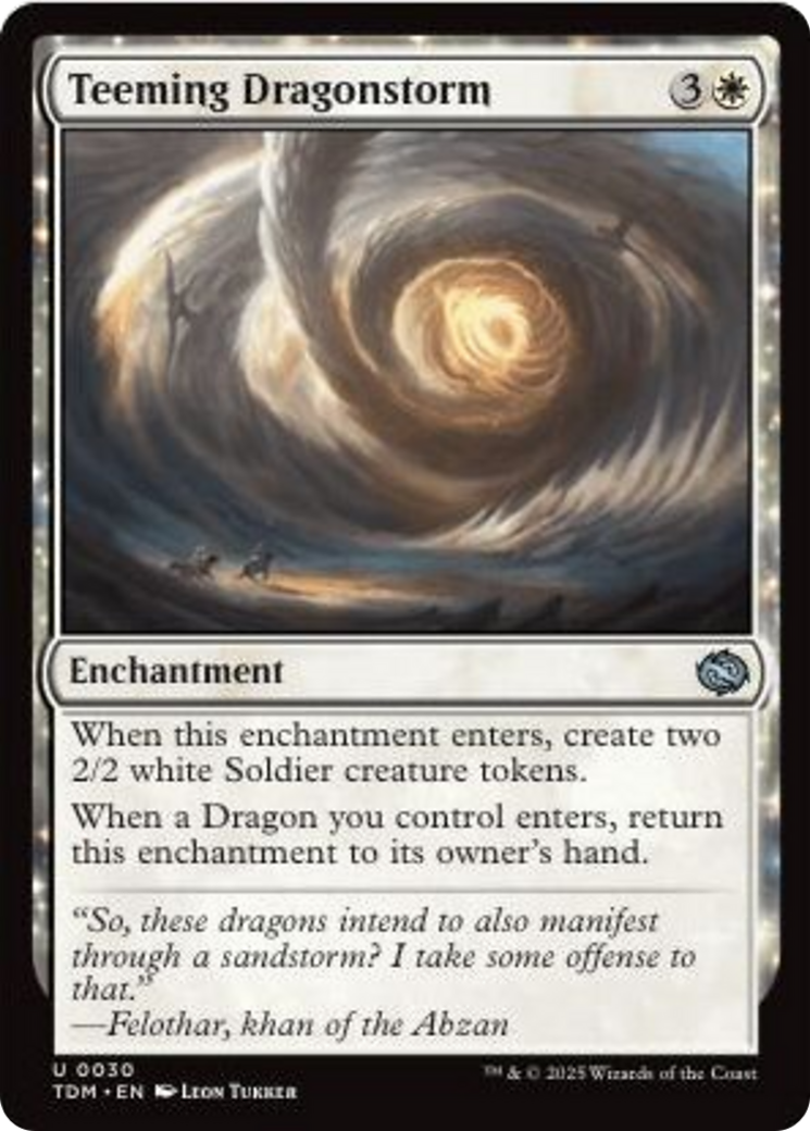 Teeming Dragonstorm [Tarkir: Dragonstorm] | Lots Moore NSW