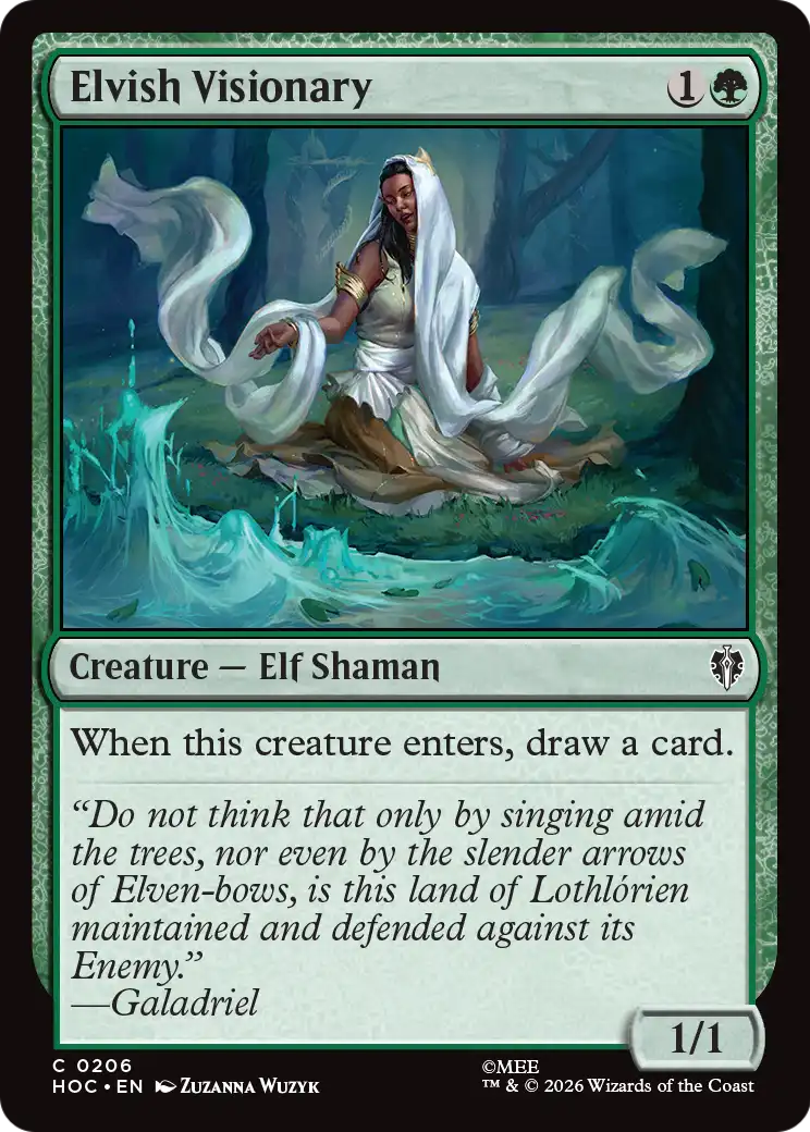 Elvish Visionary [The Hobbit: Eternal-Legal] | Lots Moore NSW
