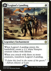 Legion's Landing // Adanto, the First Fort [Ixalan Prerelease Promos] | Lots Moore NSW