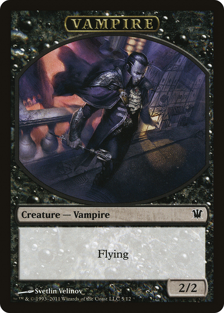 Blood // Vampire (0007) Double-Sided Token [Innistrad Remastered Tokens] | Lots Moore NSW