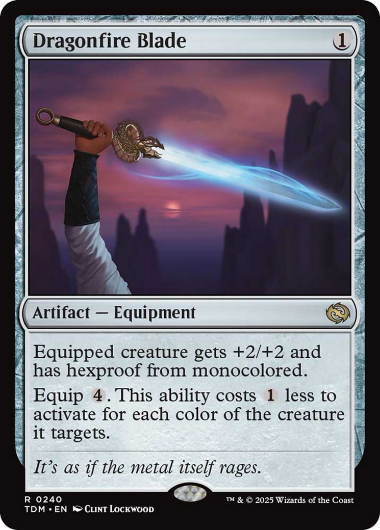 Dragonfire Blade [Tarkir: Dragonstorm] | Lots Moore NSW