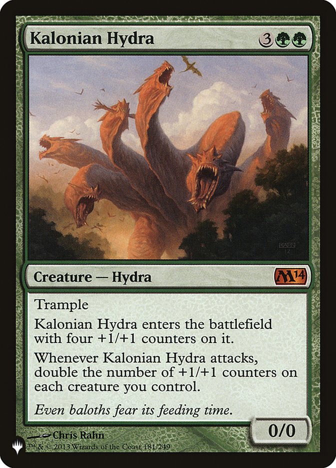 Kalonian Hydra [The List] | Lots Moore NSW