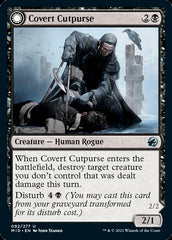 Covert Cutpurse // Covetous Geist [Innistrad: Midnight Hunt] | Lots Moore NSW