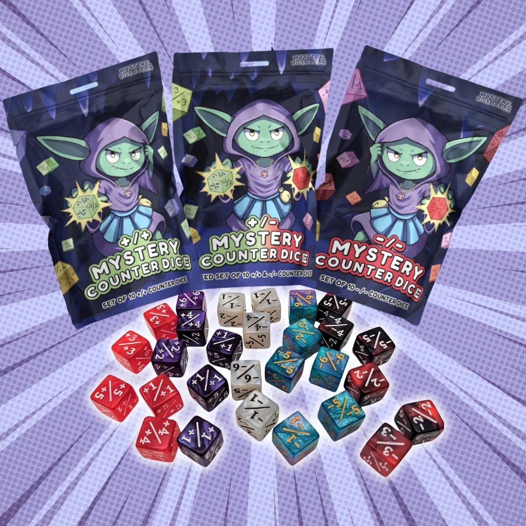 +/- Mystery Counter Dice | Lots Moore NSW