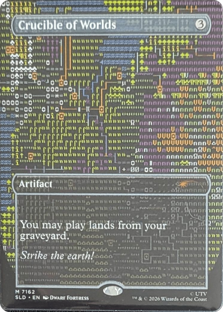Crucible of Worlds (7162) [Secret Lair Drop Series] - Lots Moore NSW | Lots Moore NSW