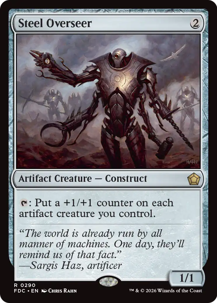 Steel Overseer [Foundations Commander] | Lots Moore NSW