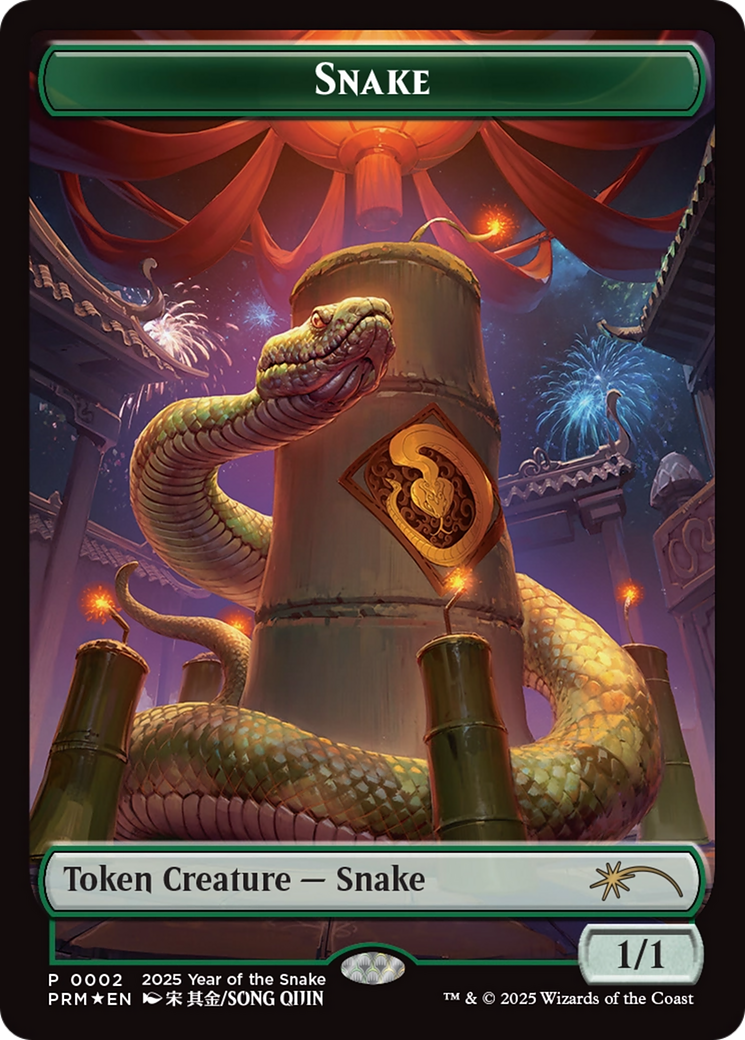 Snake Token (Year of the Snake 2025) [Standard Showdown Promos] | Lots Moore NSW