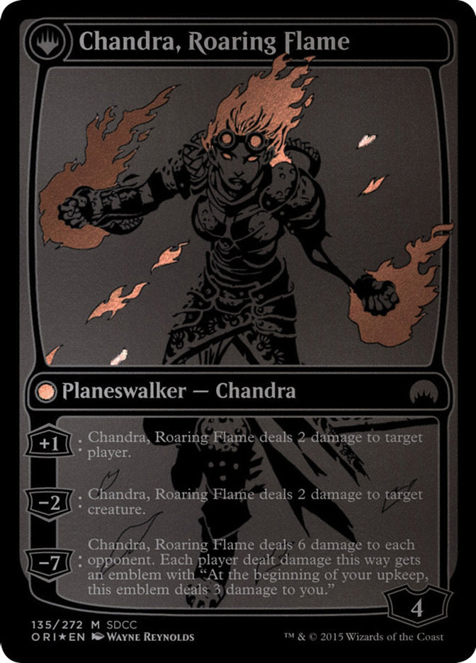 Chandra, Fire of Kaladesh // Chandra, Roaring Flame [San Diego Comic-Con 2015] | Lots Moore NSW