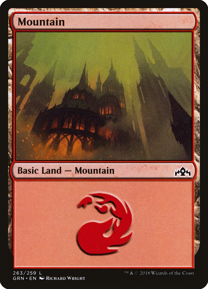 Mountain (263) [Guilds of Ravnica] | Lots Moore NSW