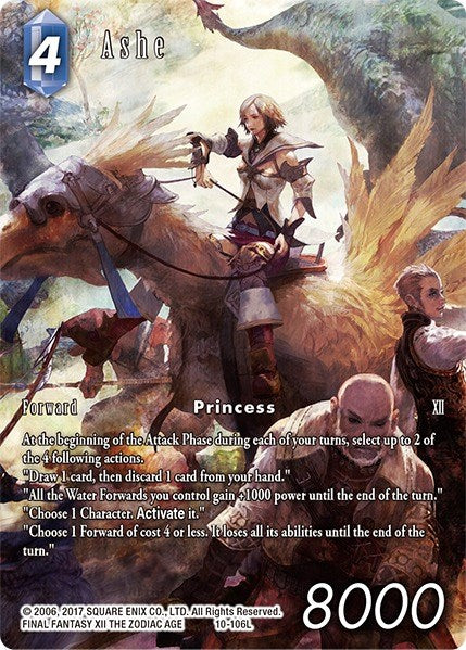 Ashe (Full Art Reprint) [Crystal Dominion] | Lots Moore NSW