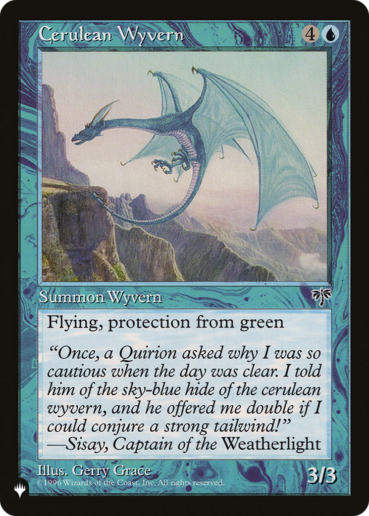 Cerulean Wyvern [The List] | Lots Moore NSW