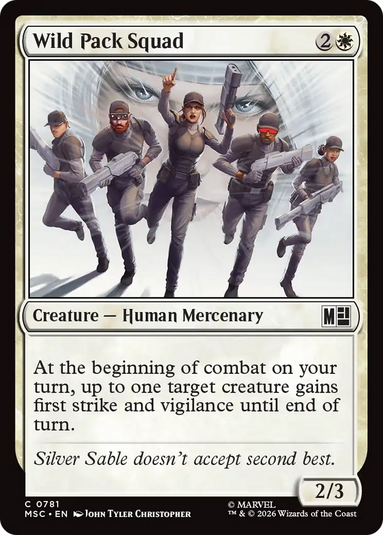 Wild Pack Squad [Marvel Super Heroes Commander] | Lots Moore NSW