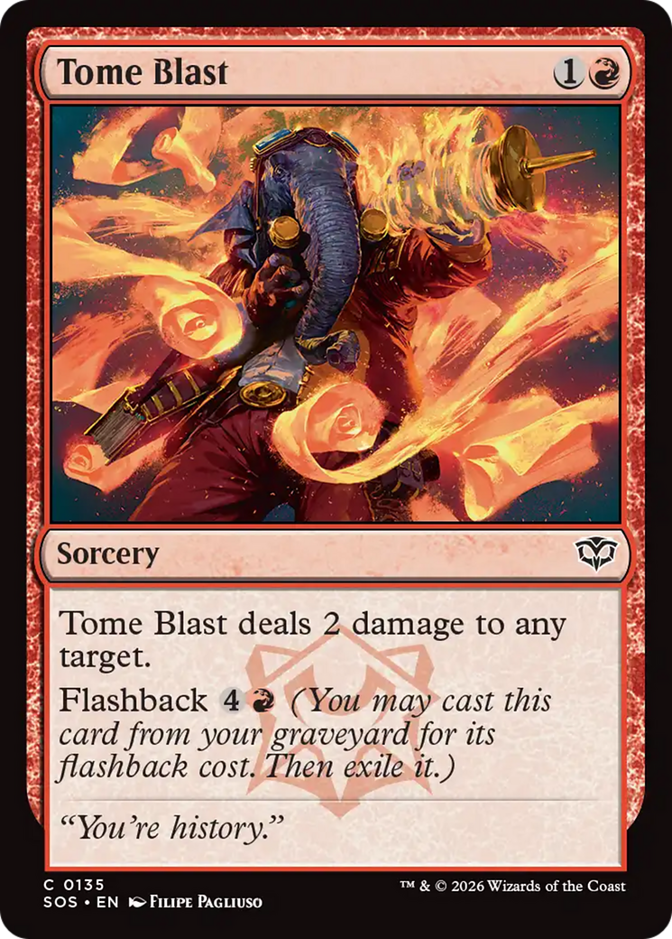 Tome Blast [Secrets of Strixhaven] | Lots Moore NSW