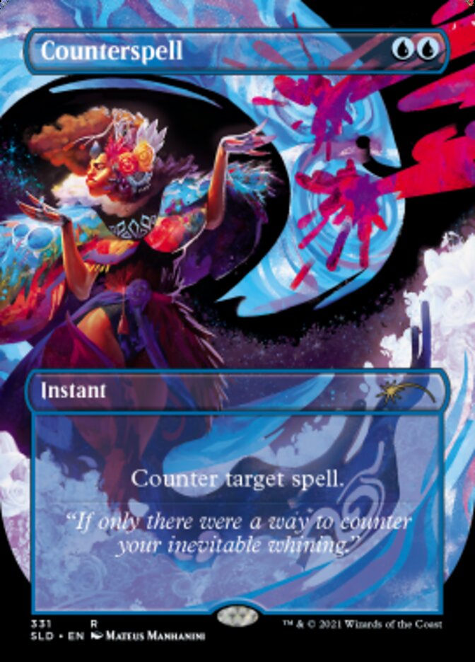 Counterspell (Borderless) [Secret Lair Drop Series] | Lots Moore NSW