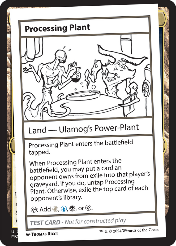 Processing Plant [Mystery Booster 2 Playtest Cards] | Lots Moore NSW