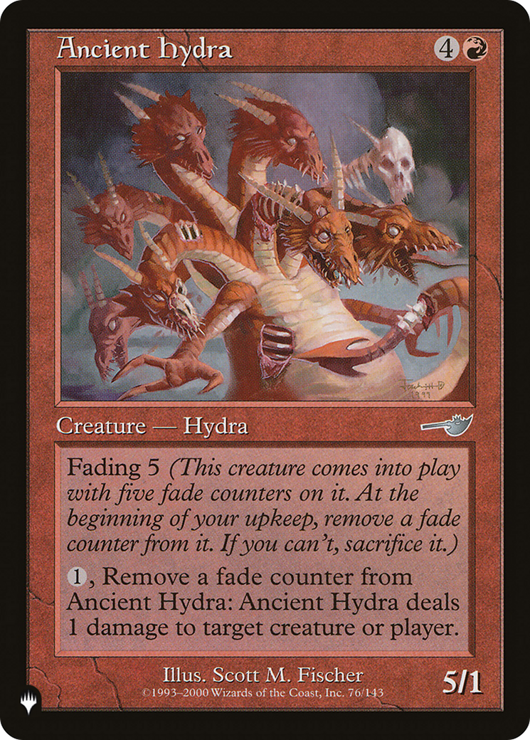 Ancient Hydra [The List Reprints] | Lots Moore NSW