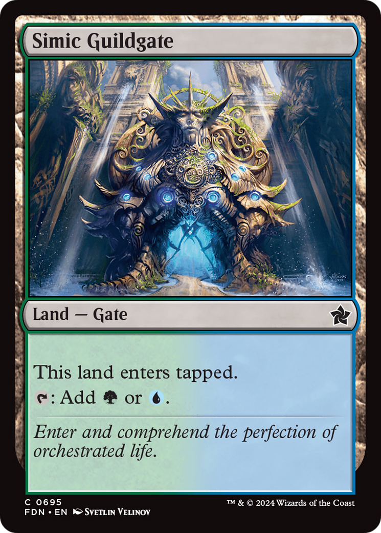 Simic Guildgate [Foundations] | Lots Moore NSW