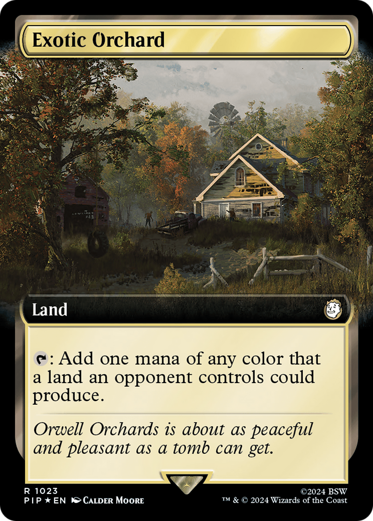 Exotic Orchard (Extended Art) (Surge Foil) [Fallout] | Lots Moore NSW