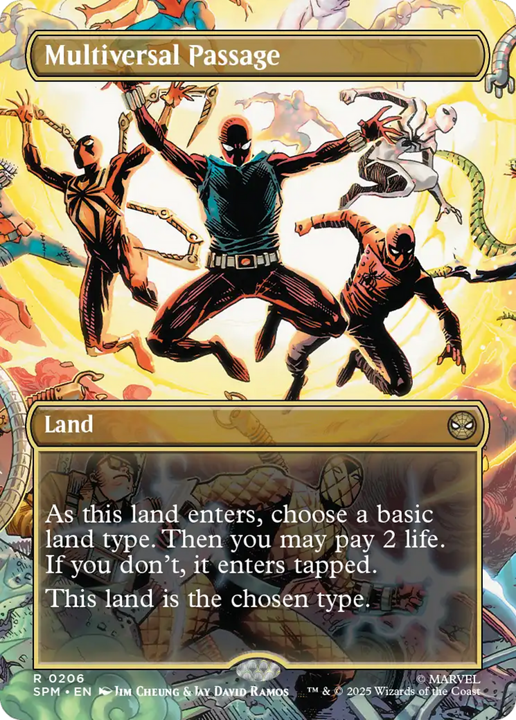 Multiversal Passage (Borderless) [Marvel's Spider-Man] | Lots Moore NSW