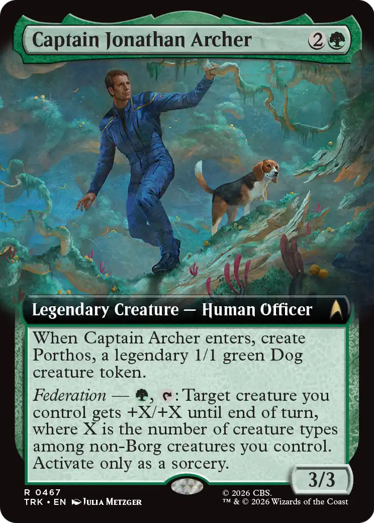 Captain Jonathan Archer (Extended Art) [Star Trek] | Lots Moore NSW