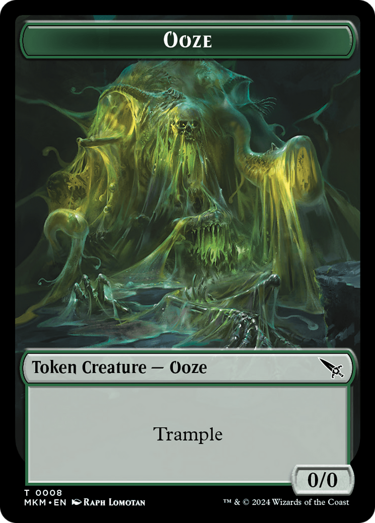 Thopter (0020) // Ooze Double-Sided Token [Murders at Karlov Manor Tokens] | Lots Moore NSW