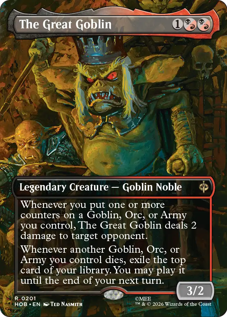 The Great Goblin (Borderless) [The Hobbit] | Lots Moore NSW