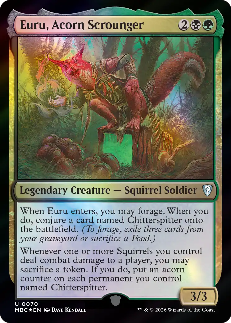 Euru, Acorn Scrounger [Mystery Booster: Commander Edition] | Lots Moore NSW